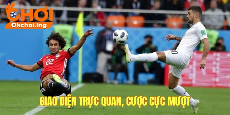 Giao diện trực quan rất đẹp mắt