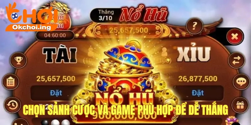 Cân đối vốn khi chơi nổ hũ